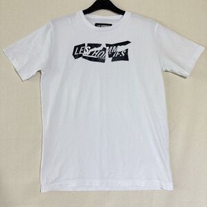 LES HOMMES Kids 14A Crewneck Cotton T Shirt, White